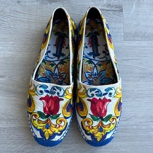 Dolce and Gabana espadrilles